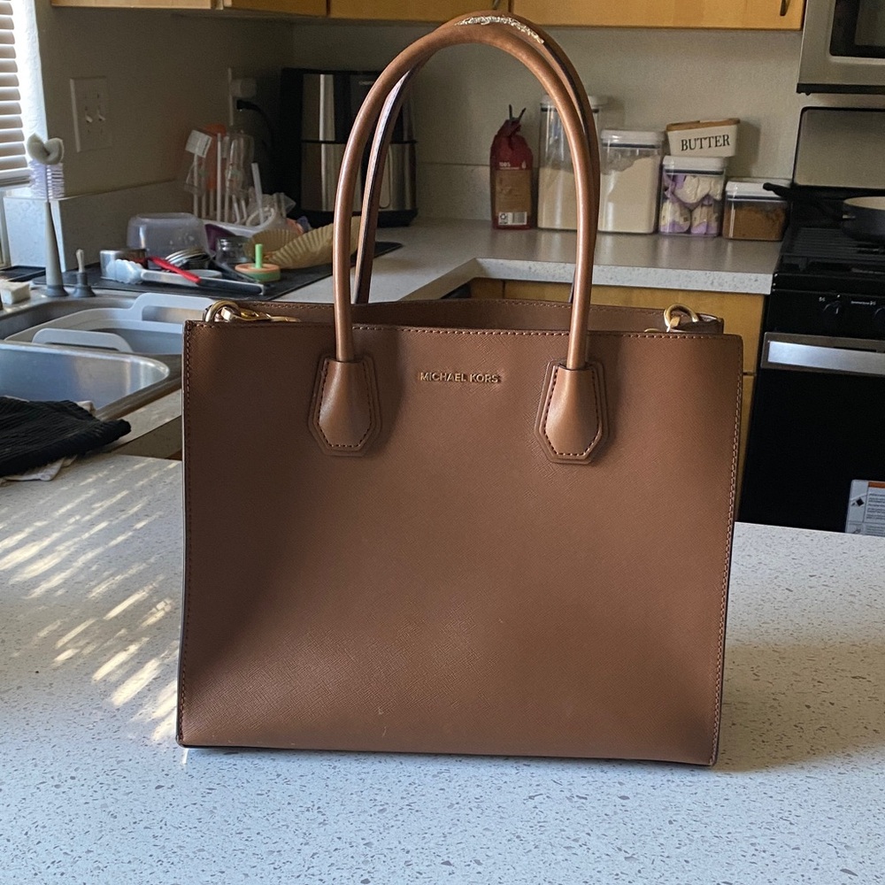 Michael Kors Tan Leather Tote